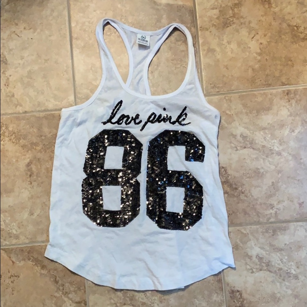 White tank top